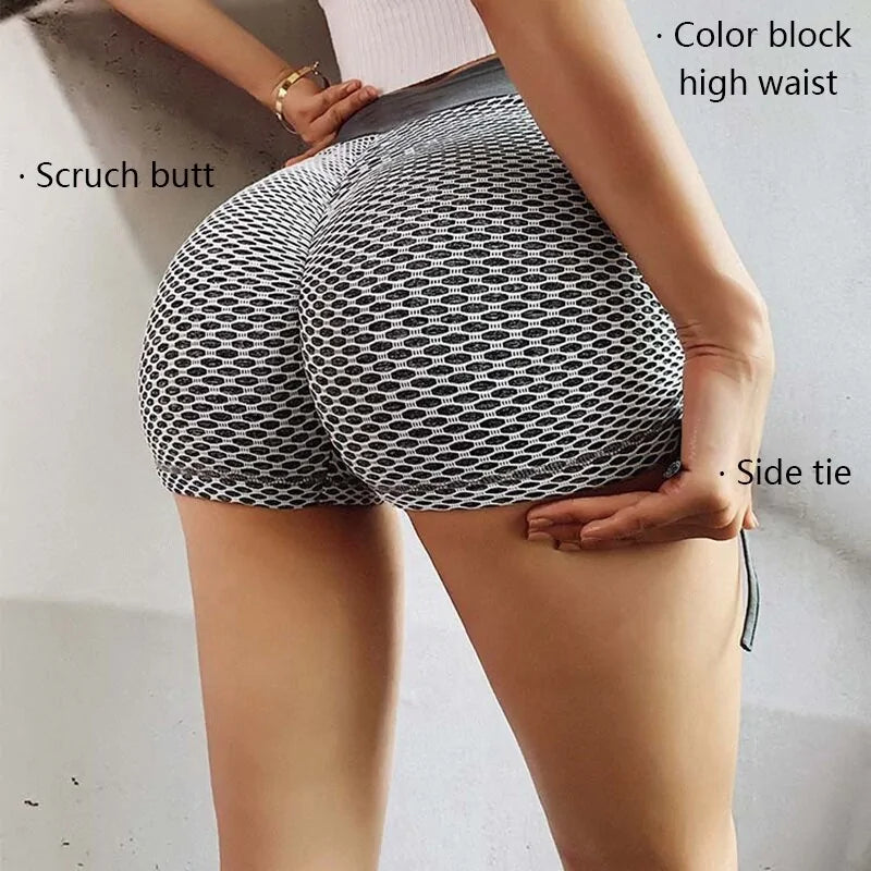 Seamless High Waist Yoga Shorts: Lift, Support, and Style for Women's Gym Workouts