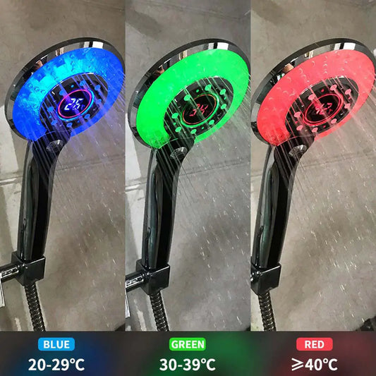 Temperature Control Shower Head